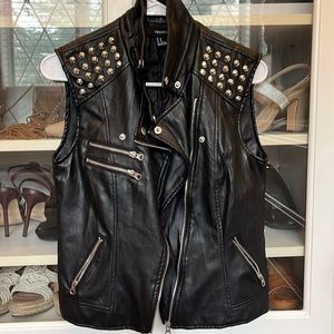 Forever21 studied biker vest